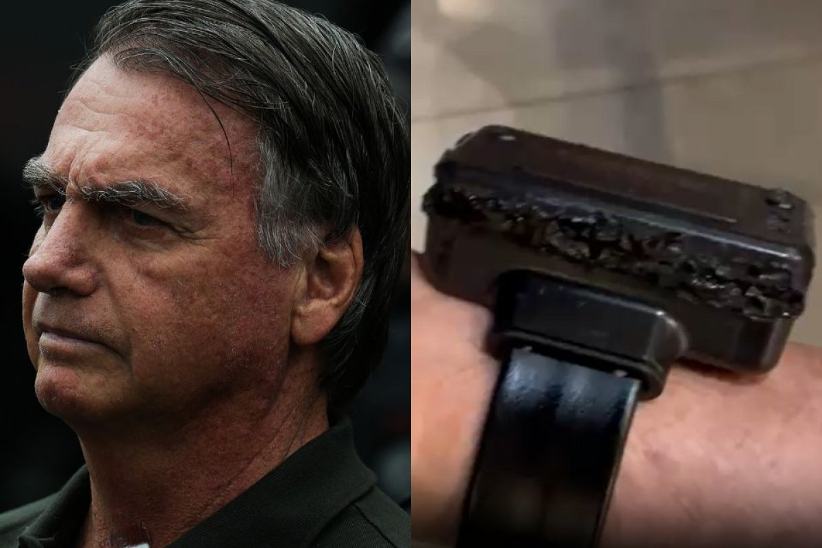 Vídeo: Bolsonaro disse a agente que tentou abrir tornozeleira com 'ferro quente'