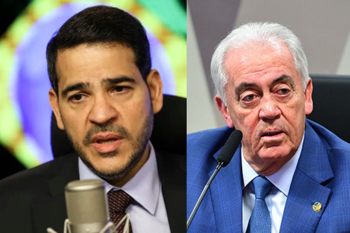 Jorge Messias encontra Otto Alencar após anúncio da sabatina