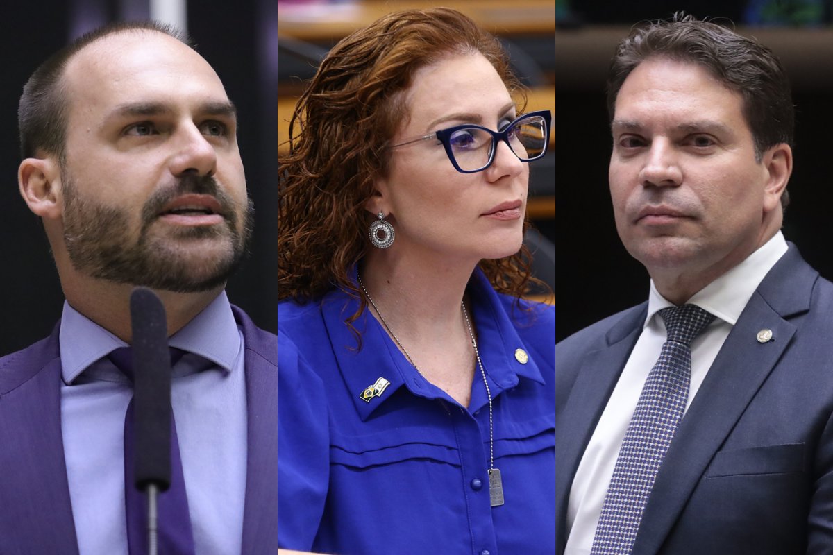 Eduardo Bolsonaro, Ramagem e Zambelli têm salário cortado, mas custam R$ 400 mil por mês à Câmara