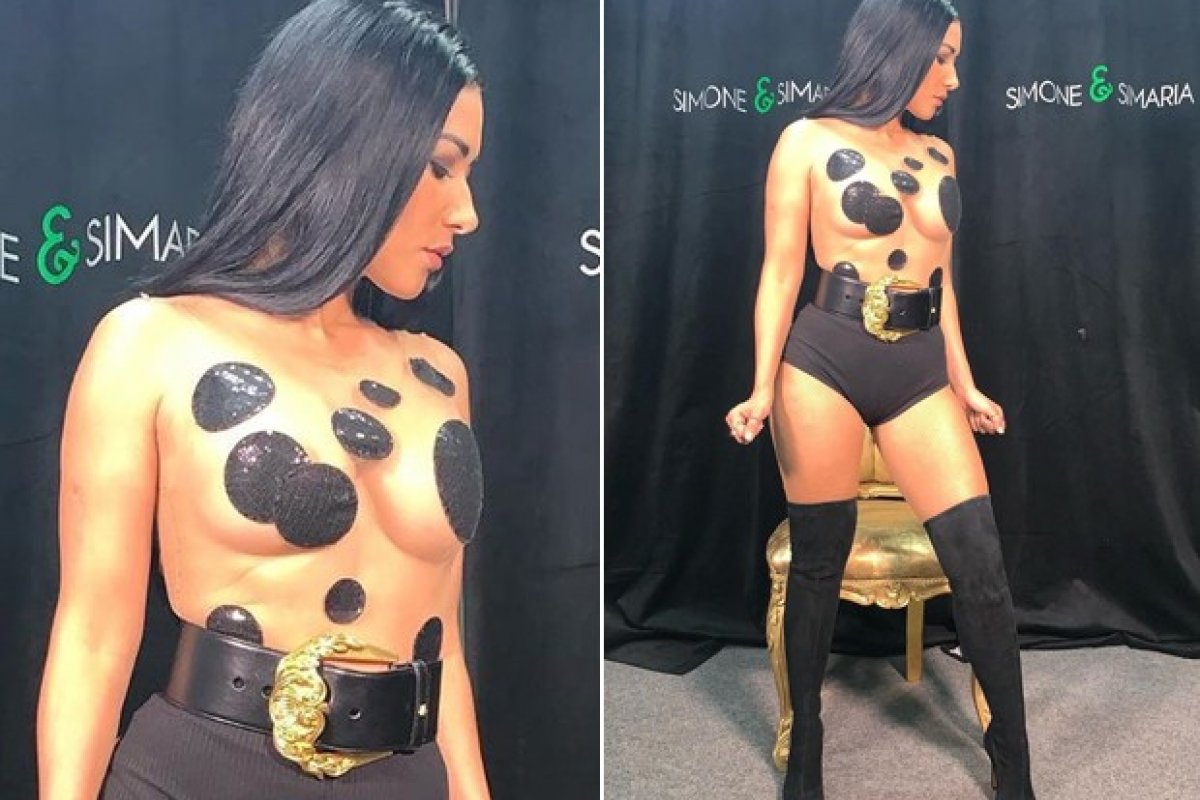 Simaria esbanja sensualidade no São João da Bahia