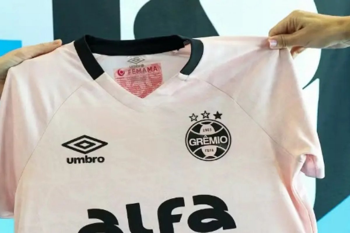 Grêmio lança promoção de camisa rosa após fala homofóbica de Abel Braga