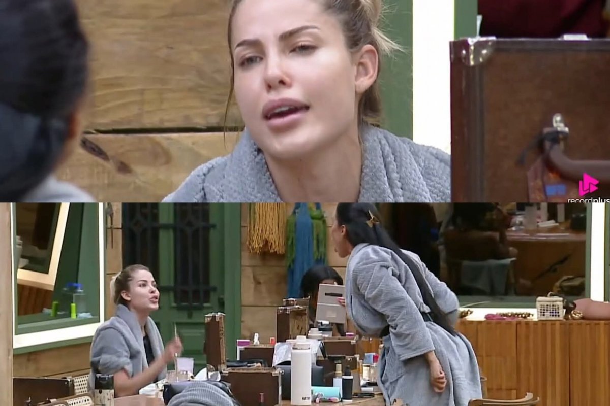 A Fazenda 17: Saory e Tamires brigam feio! 