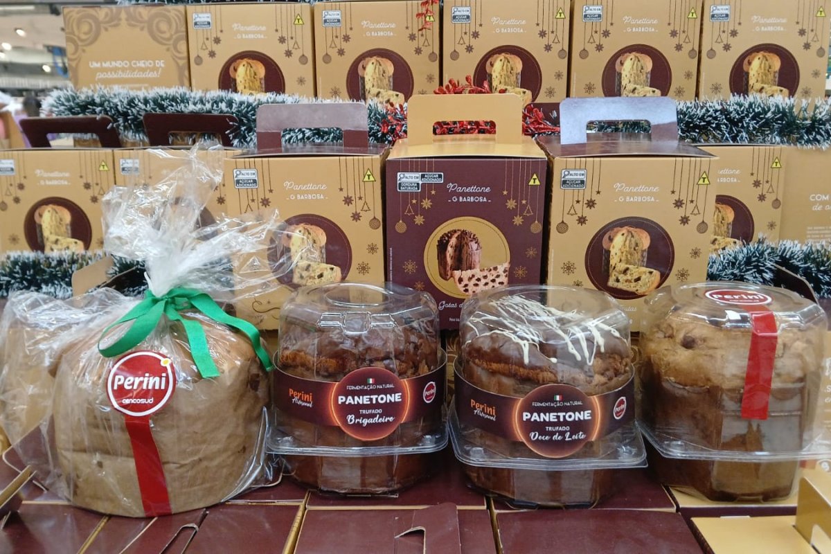 GBarbosa e Perini lançam panetones especiais de fim de ano! 