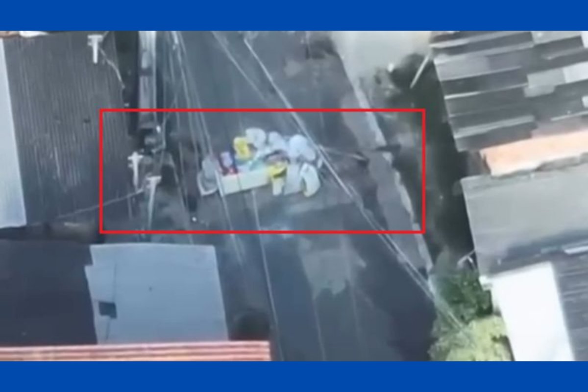 Vídeo: criminosos são flagrados enquanto montam barricadas em bairro de Salvador
