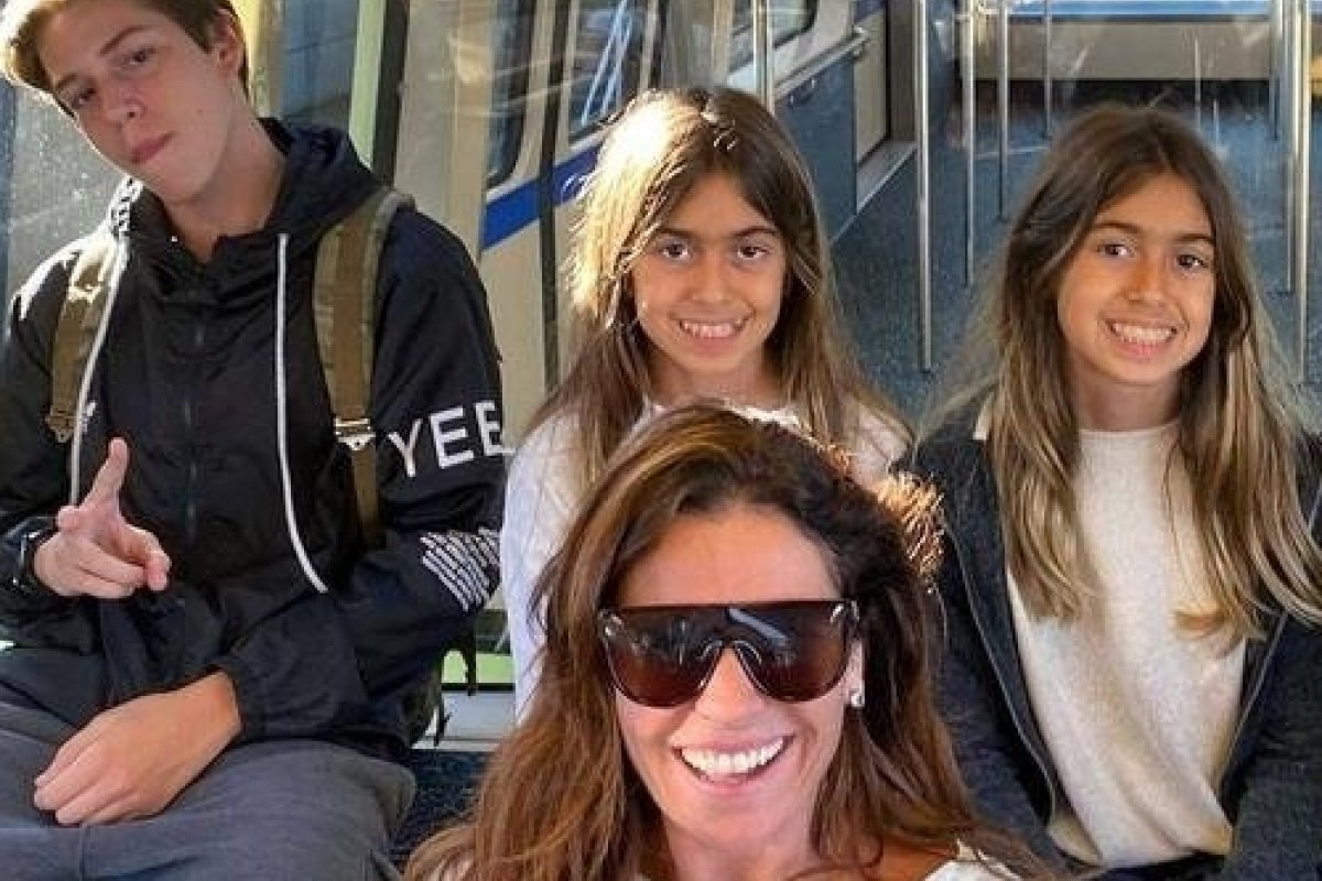 Filho de Giovanna Antonelli e Murilo Benício aparece na web cheio de estilo