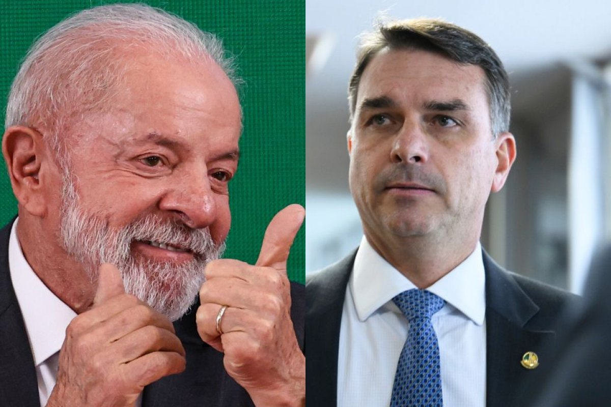 Lula bate Flávio Bolsonaro por 15 pontos e Tarcísio por 5 no 2º turno, diz Datafolha