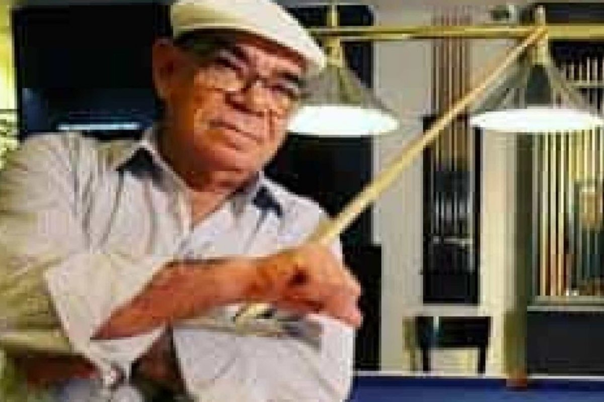 Morre o baiano Rui Chapéu, lenda da sinuca brasileira