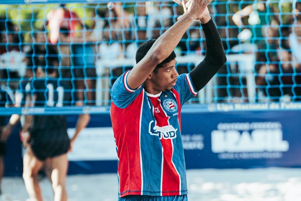 Bahia/Daten passa para semifinais e garante classificação antecipada na Liga Nacional de Futevôlei