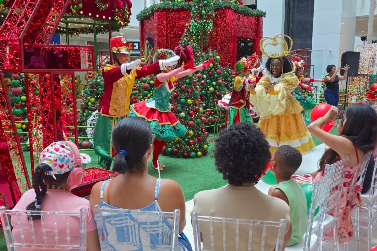 Shopping Bela Vista realiza sessão inclusiva de Natal para crianças atípicas! 
