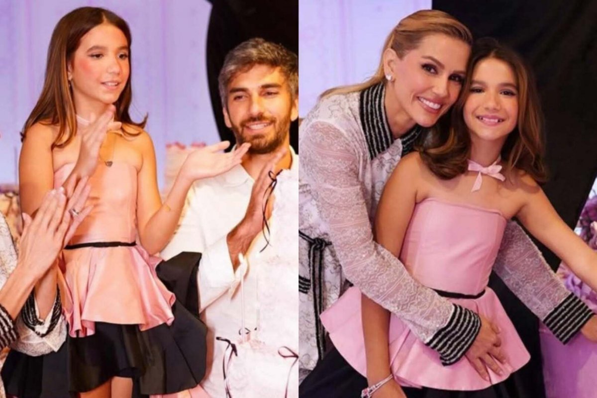 Ao lado do ex-marido, Hugo Moura, Deborah Secco comemorou aniversário da filha deles, Maria Flor, com festa luxuosa!