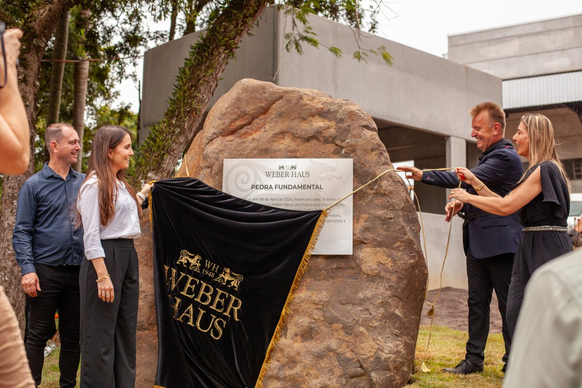 Weber Haus lança pedra fundamental de nova biorrefinaria e destilaria no Rio Grande do Sul!