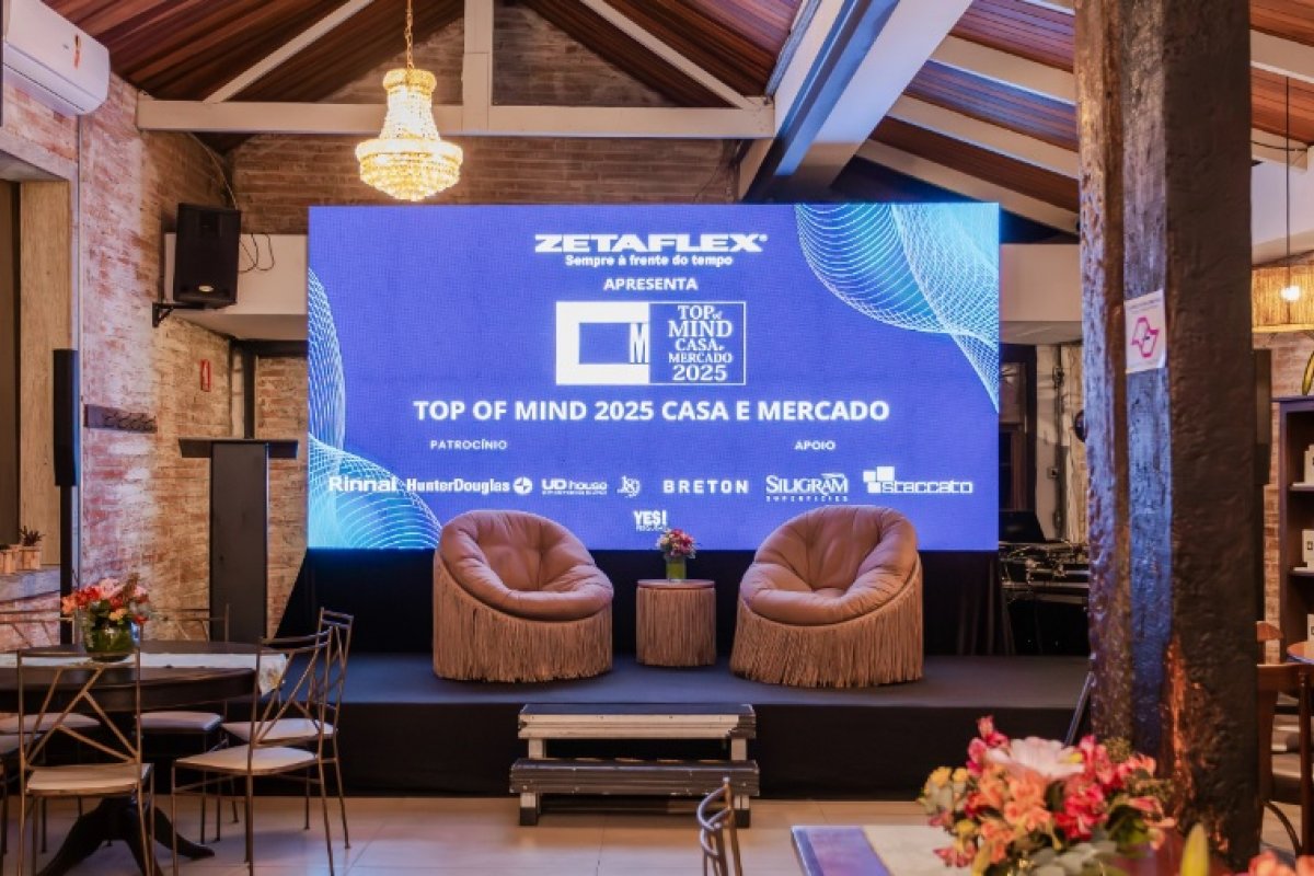 Tidelli conquista Top of Mind 2025 no segmento de mobiliário outdoo! r