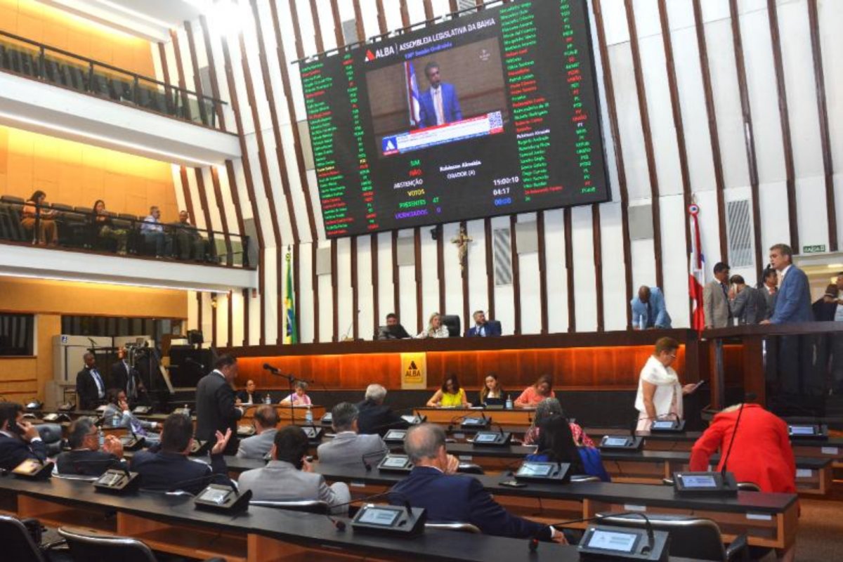 Em sessão marcada por obstrução, ALBA aprova pedido de empréstimo de R$ 300 milhões ao governo