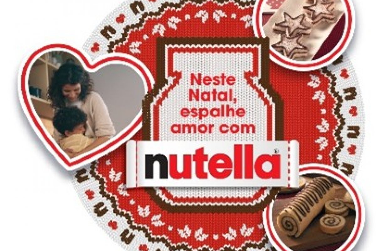 Nutella® aposta em receitas de Natal e campanha integrada para espalhar amor em família no fim de ano!