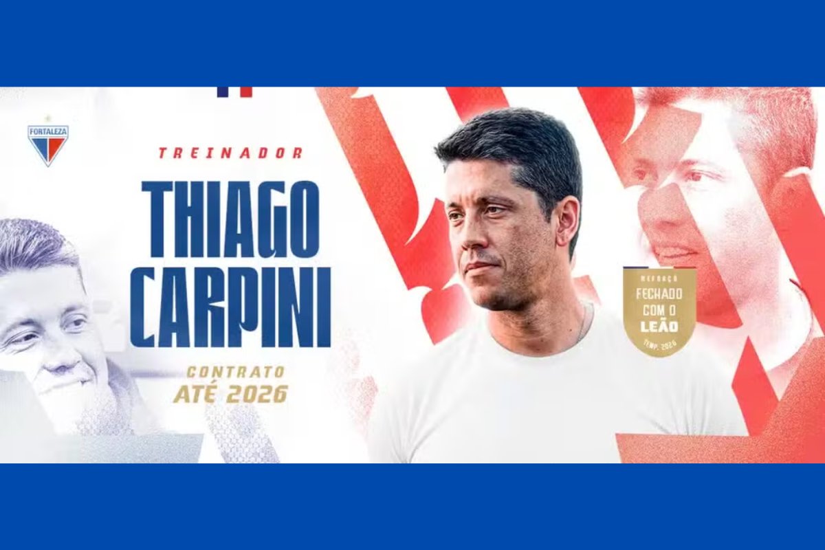 Fortaleza anuncia contratação de Thiago Carpini para temporada de 2026