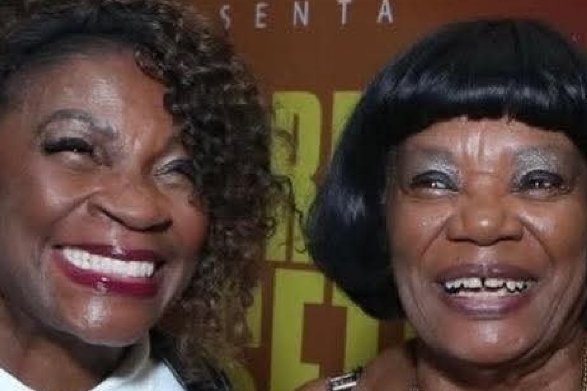 Neusa Borges prestigia a amiga Zezé Motta em lançamento no Rio de Janeiro! 