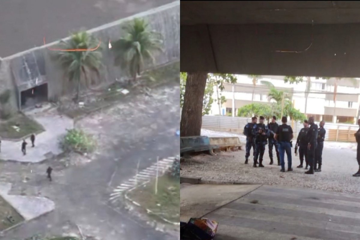 Quatro pessoas são presas durante operação da Guarda Civil de Salvador, na antiga sede dos Correios