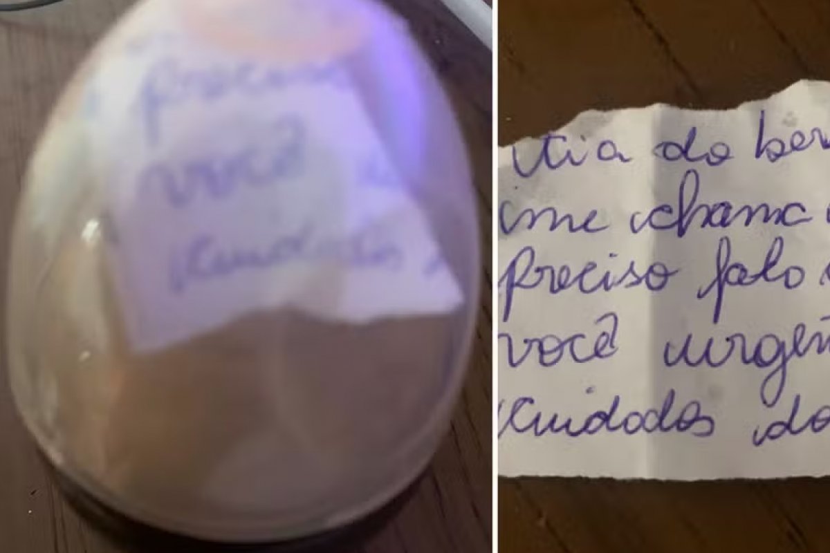 Ex-funcionária usa bilhete em mamadeira para alertar maus-tratos contra criança com autismo em creche