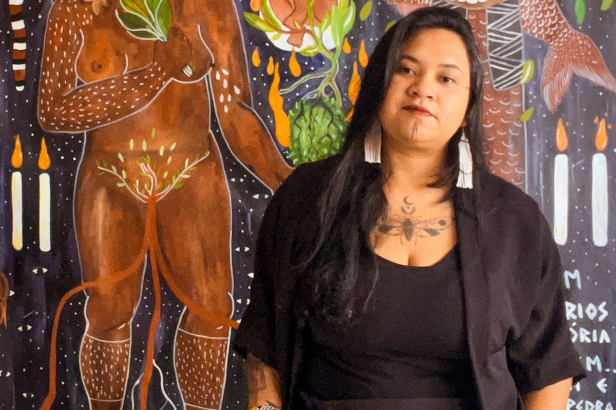 CAIXA Cultural Salvador promove oficina de arte indígena com Yacunã Tuxá