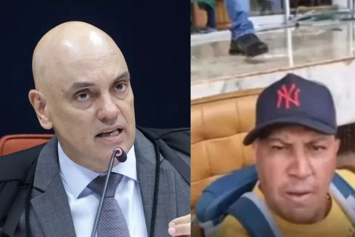 STF condena homem que sentou na cadeira de Moraes a 14 anos de prisão