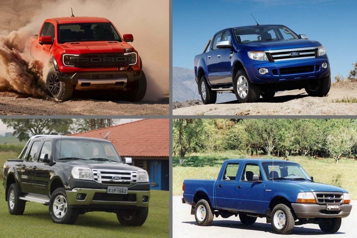 Ford Ranger chega a 30 anos no Brasil