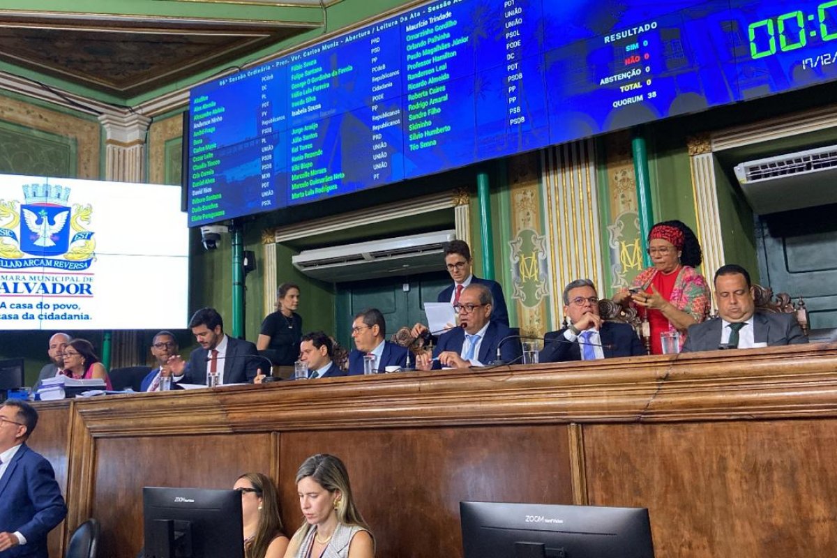 Câmara de Salvador aprova PPA 2026–2029 com investimentos previstos de R$ 80 bilhões