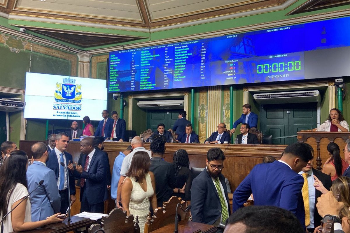 Câmara de Salvador aprova Orçamento de R$ 14,9 bilhões para 2026