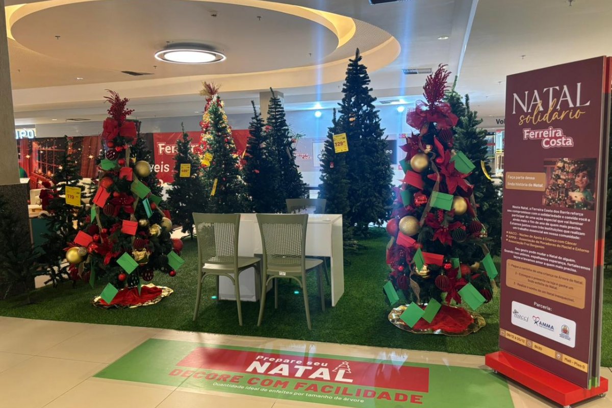 Home Center de Salvador realiza Natal Solidário com cartinhas de crianças atendidas por instituições