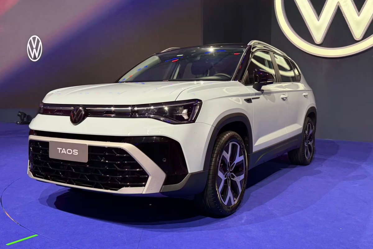 Novo Taos terá novidades nas versões Comfortline e Highline 