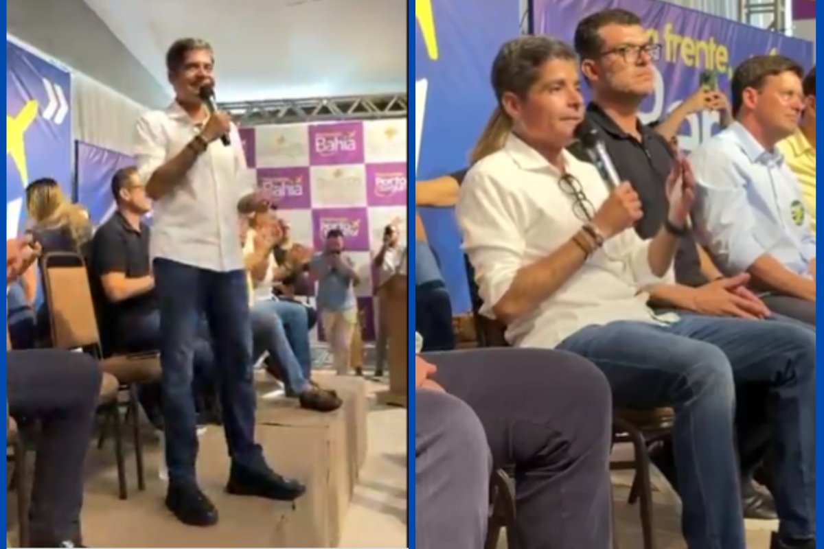 Vídeo: ACM Neto anuncia candidatura a governo da Bahia e declara oposição a Lula: 'meu candidato é o que derrotar o PT',