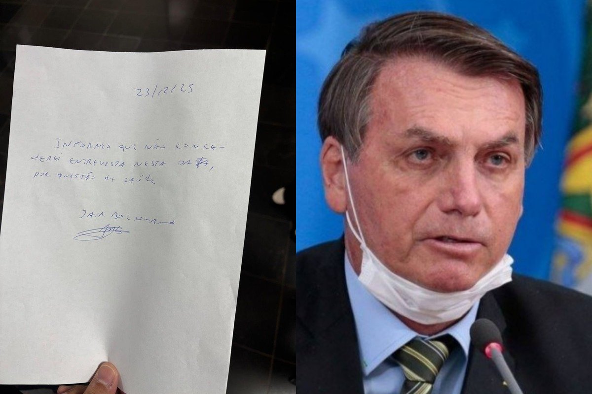 Bolsonaro cancela entrevista para portal por 'questão de saúde'