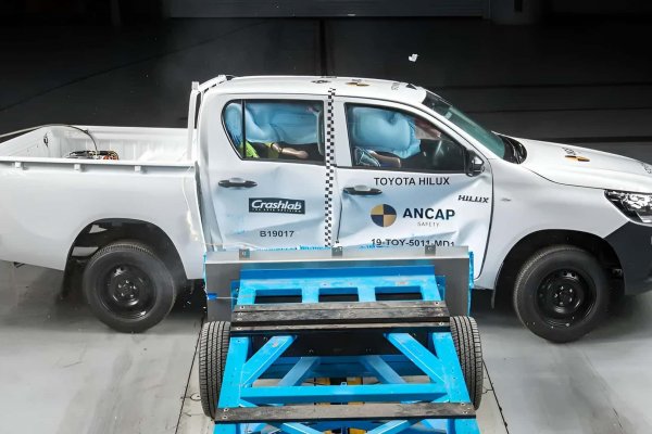 [Nova geração da Toyota Hilux recebe nota máxima em teste de segurança  ]