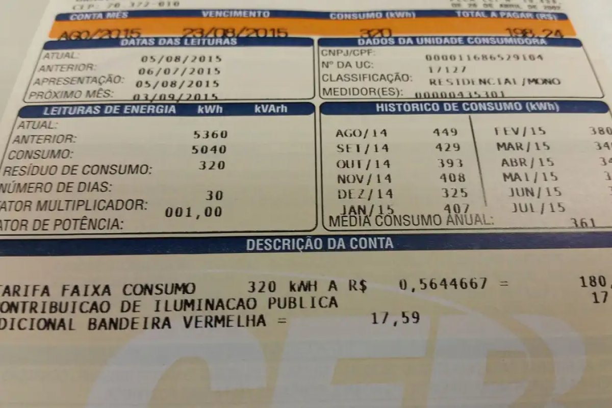 Consumidor não terá custo extra na conta de luz em janeiro, diz Aneel