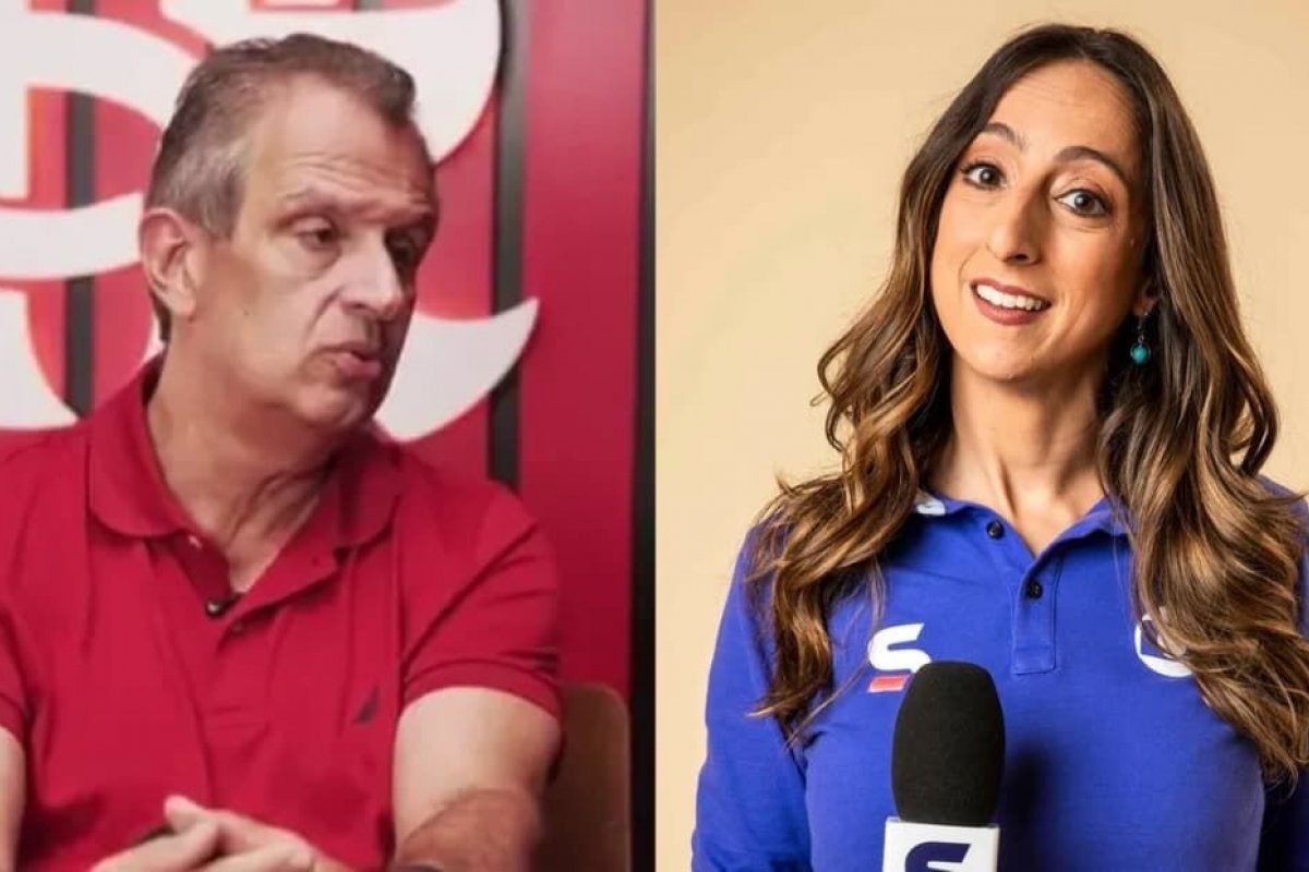Presidente do Flamengo ataca jornalista da Globo: "Nariguda fica falando mal"