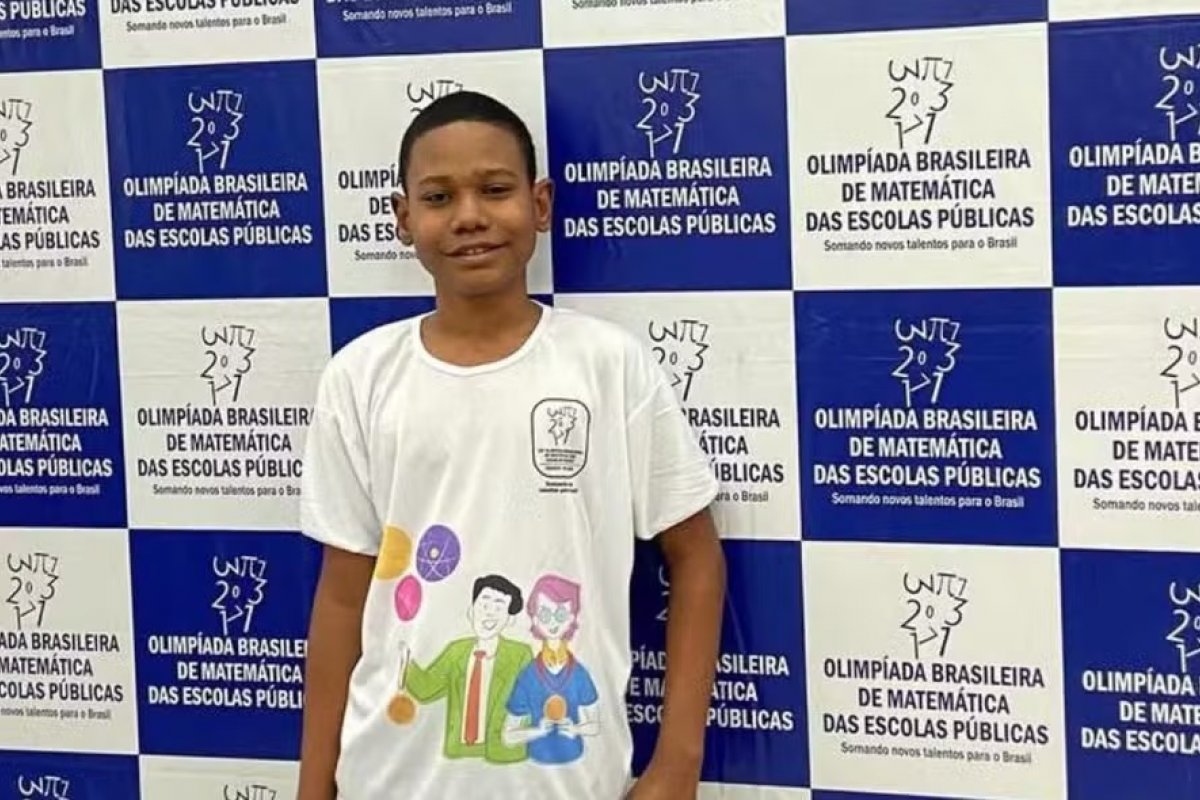 Estudante baiano conquista dois ouros na Olimpíada Brasileira de Matemática