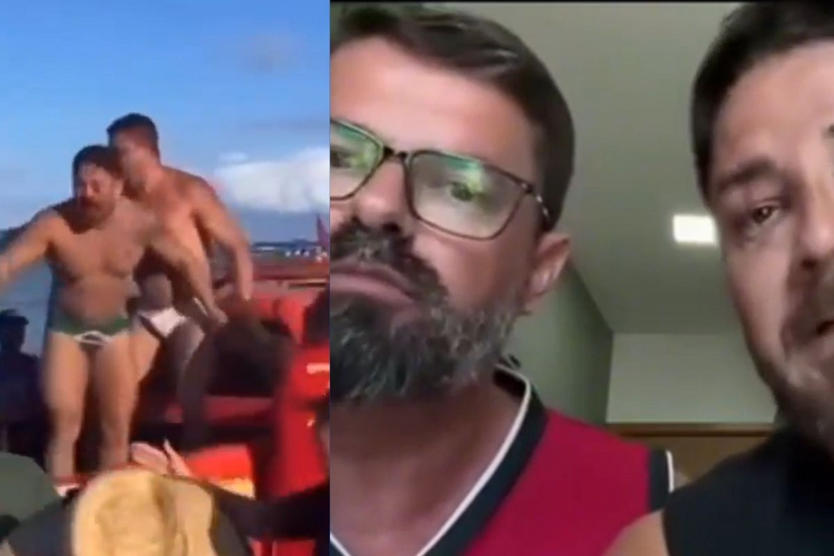 Vídeo: casal de turistas é agredido em Pernambuco por causa de valor cobrado pelo uso de cadeiras de praia