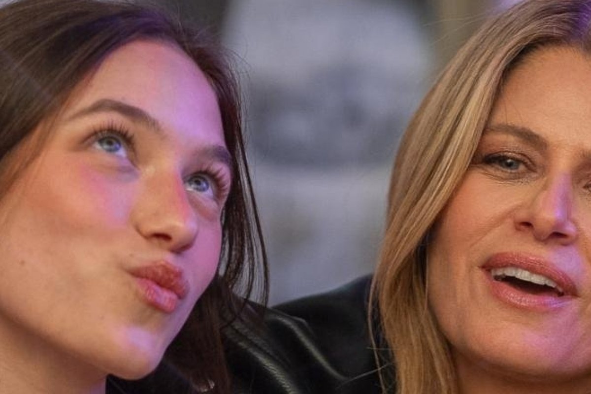 Entre Bon Jovi e J. Eskine, Didi Wagner transforma desejos de Ano Novo em conversa musical com a filha! 