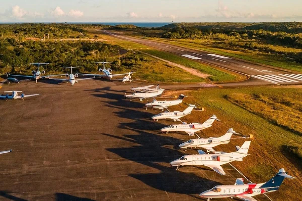 Aeroporto de Trancoso atinge capacidade máxima no Réveillon e suspende novos pernoites
