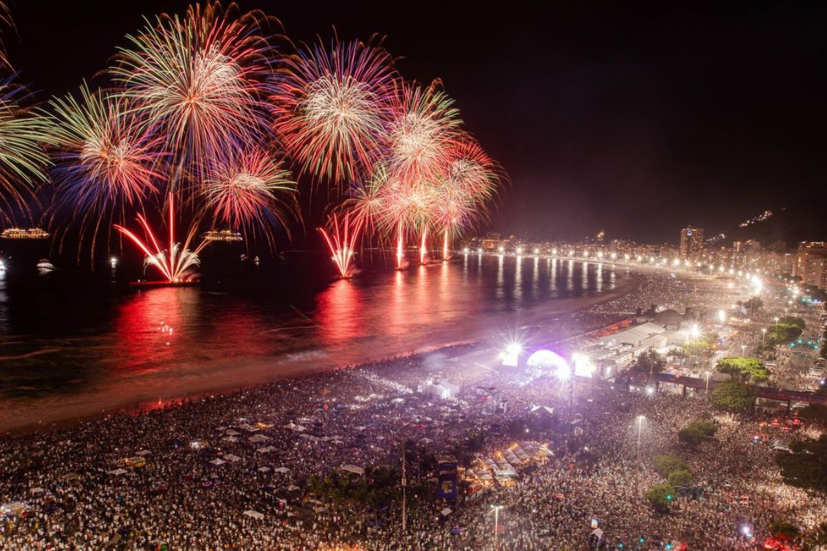 Rio se prepara para receber mais de 2,5 milhões no réveillon de Copacabana