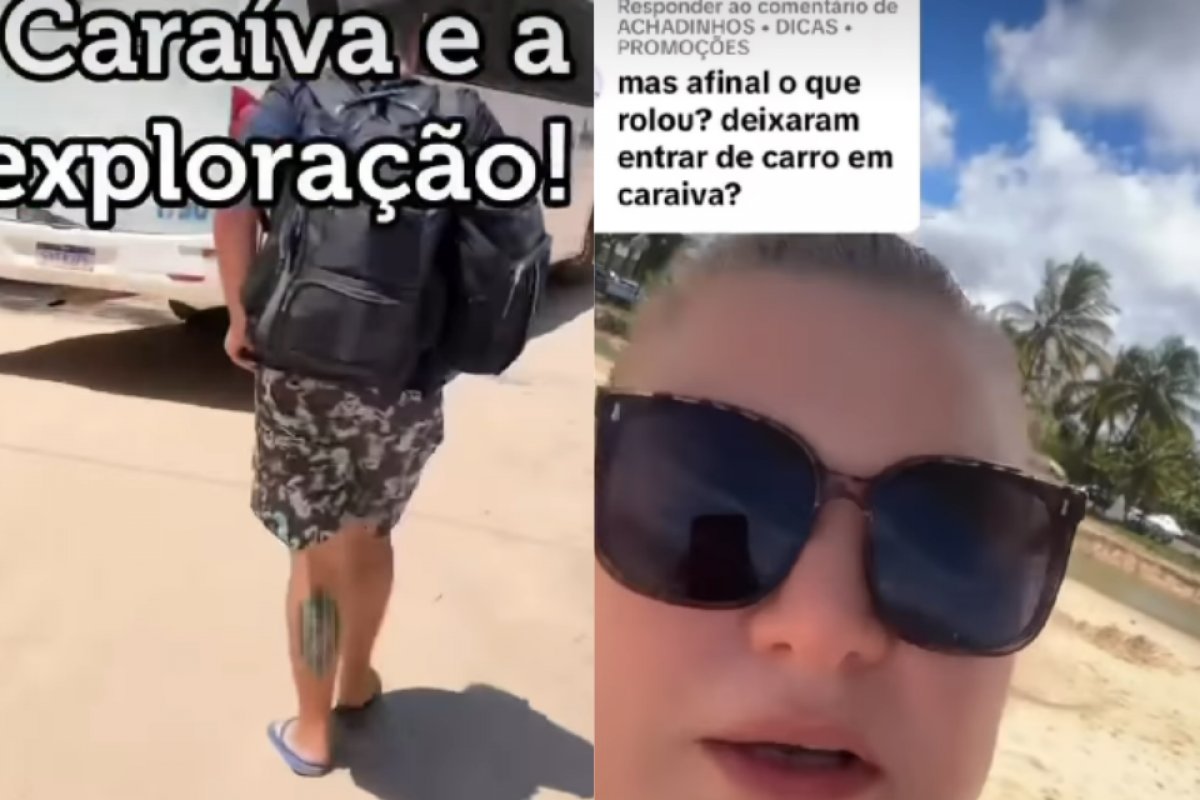 Vídeo: turista denuncia assédio de taxistas e coação para deixar carro por aplicativo em Caraíva: 'mercenarismo'