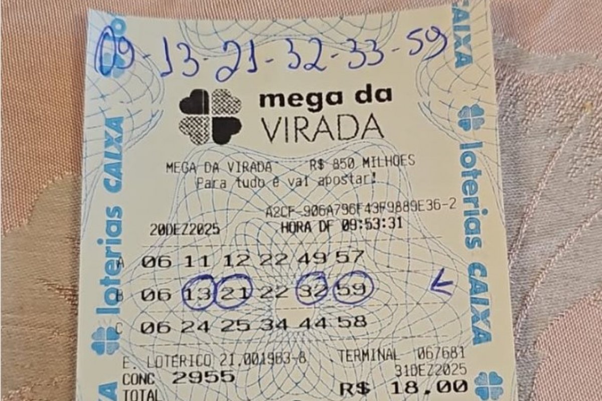 Veja números que família Bolsonaro acertou na Mega da Virada