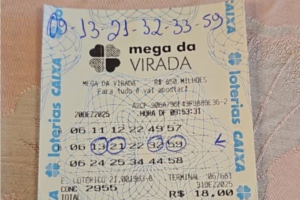 [Veja números que família Bolsonaro acertou na Mega da Virada]