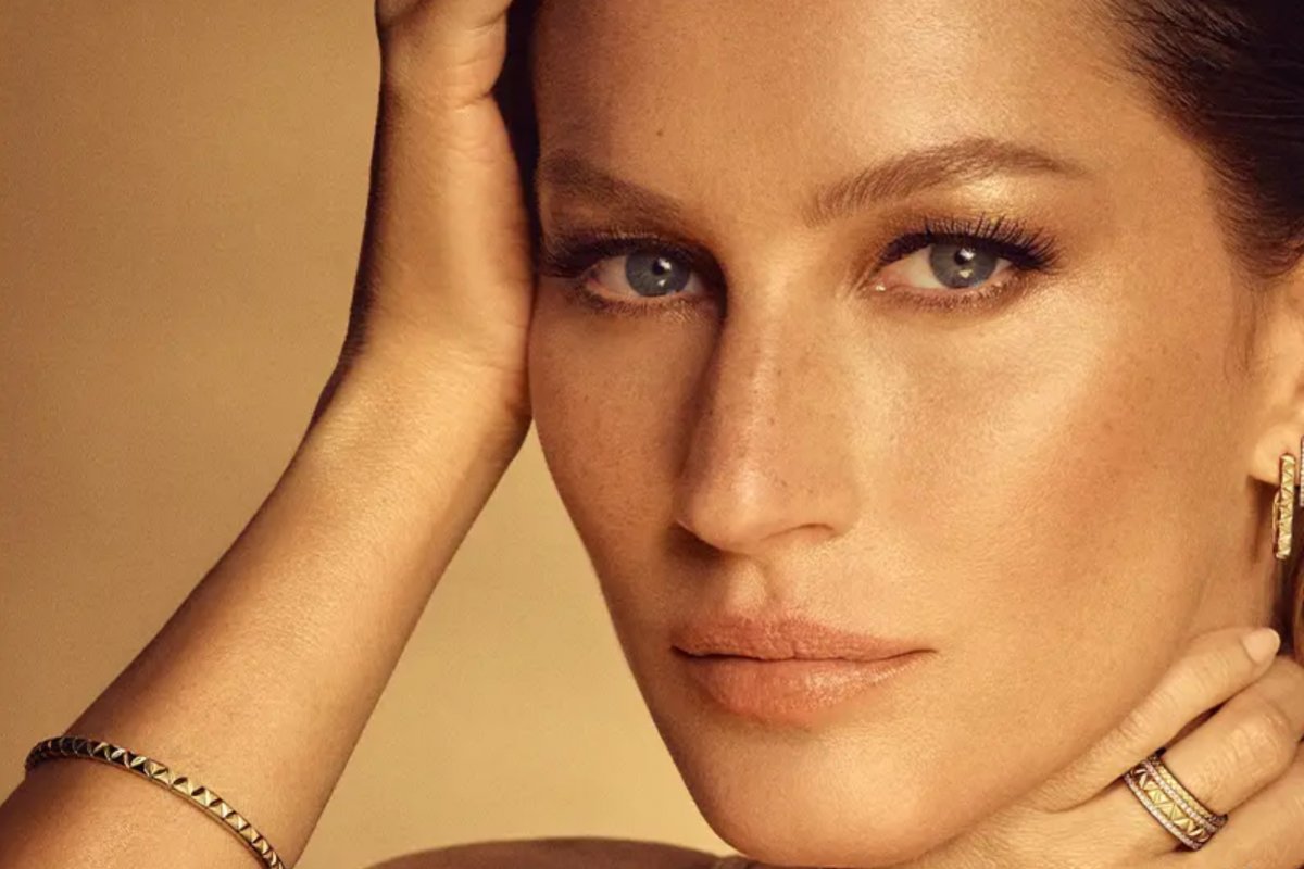 Gisele Bündchen estrela nova campanha de joias