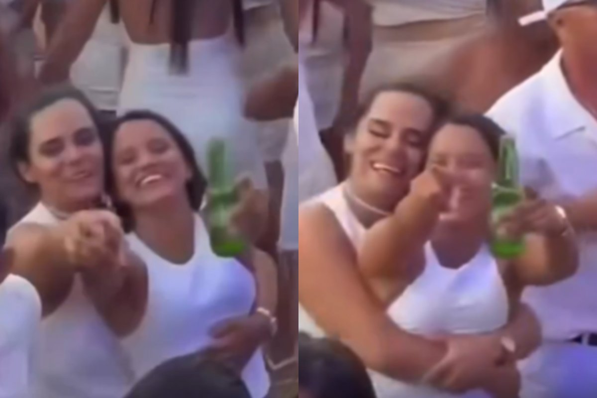 Vídeo mostra vítimas de feminicídio em festa de Réveillon horas antes de serem assassinadas no norte da Bahia; confira