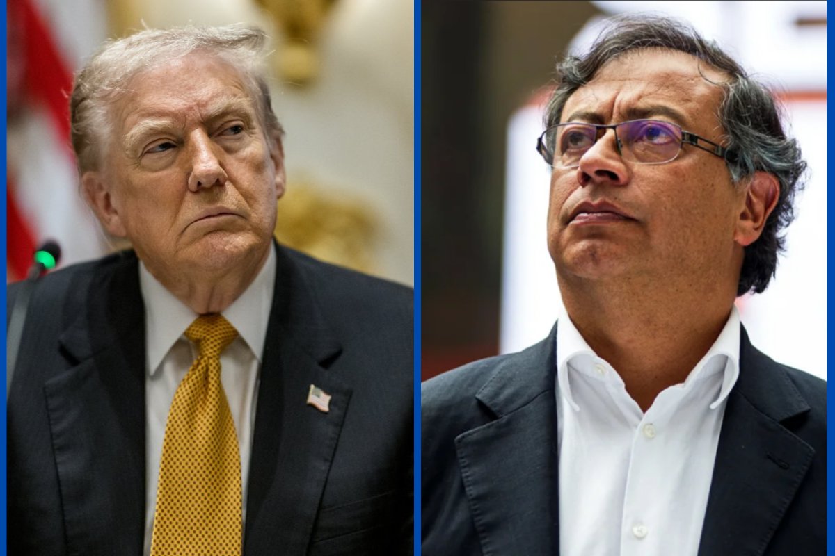 Colômbia resiste a ameaças de Donald Trump contra o presidente Gustavo Petro