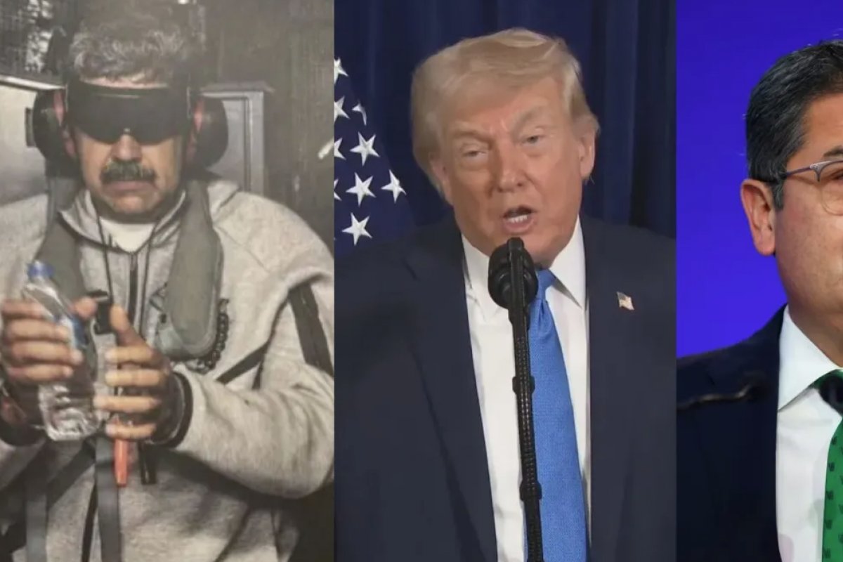 Vídeo: Trump defende indulto de ex-presidente de Honduras após ser questionado sobre diferença da condenação de Maduro