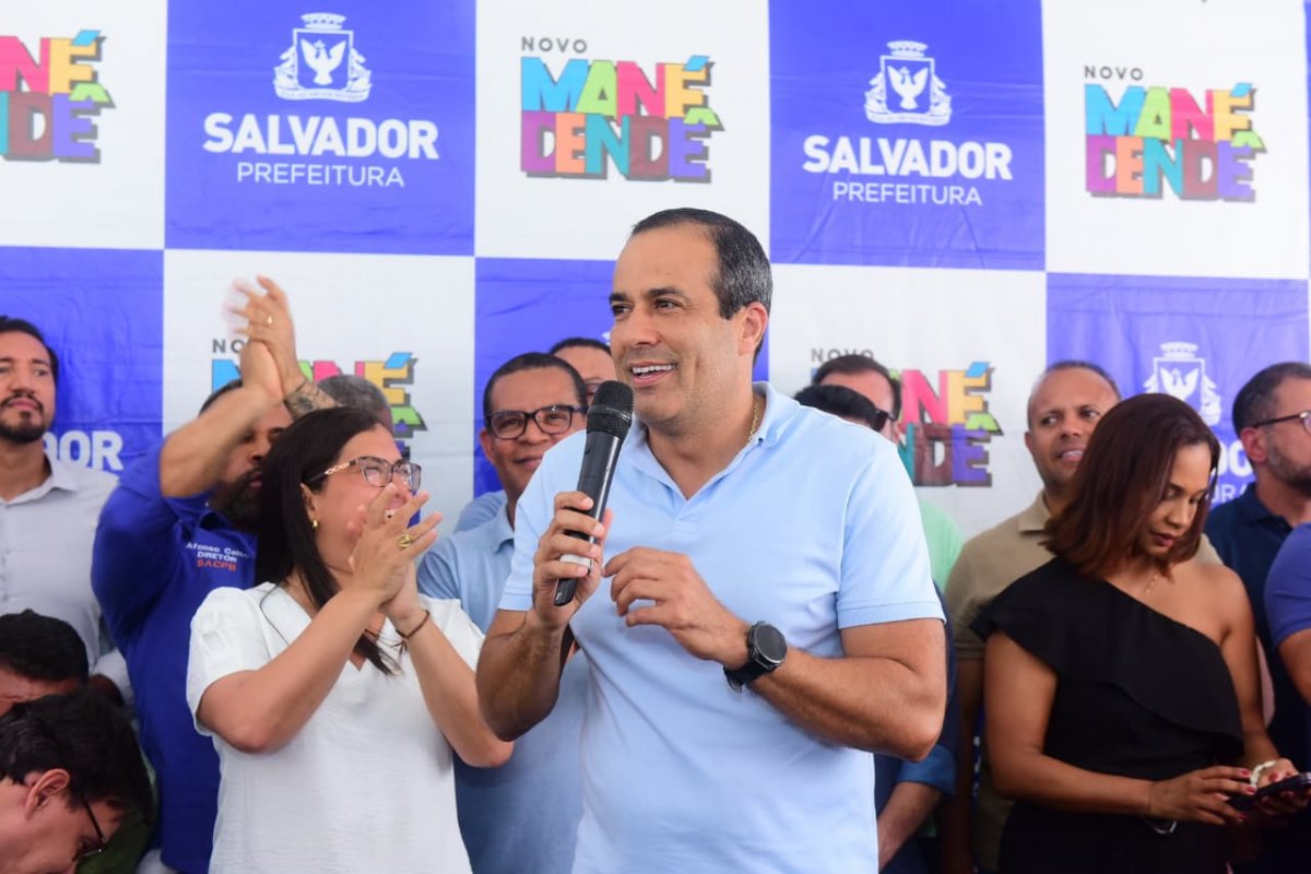 Vídeo: Bruno Reis promete teleférico em Salvador: "Volto aqui para gente inaugurar"