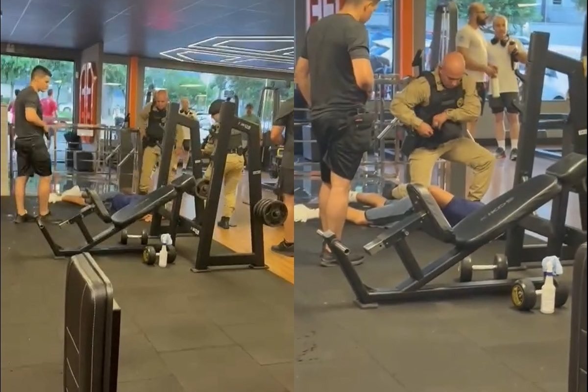 Vídeo: homem é morto a facadas dentro de academia em Londrina; PM que treinava no local deu voz de prisão