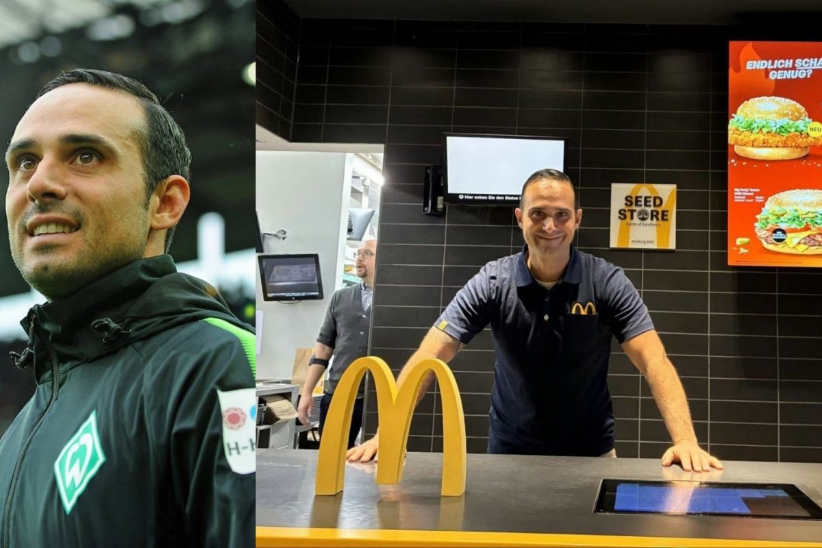 Ex-técnico da liga profissional de futebol da Alemanha deixa futebol e se torna gerente do McDonald’s