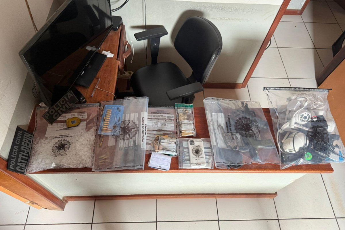 Operação integrada prende suspeitos de tráfico e apreende armas em Maraú